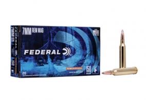 Federal Power-Shok 7mm Rem Mag Soft Point 150gr 20rd box - 7RA Federal Power-Shok 7mm Rem Mag Soft Point 150gr 20rd box - 7RA