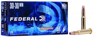 Federal Power-Shok 30-30 Winchester 150gr Soft Point FN 20RD box - 3030A Federal Power-Shok 30-30 Winchester 150gr Soft Point FN 20RD box - 3030A