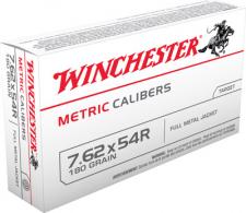 Winchester 7.62X54 Russian Metric 180 Grain Full Metal Jacke - MC76254R Winchester 7.62X54 Russian Metric 180 Grain Full Metal Jacke - MC76254R