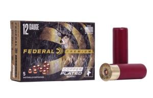 Federal Premium Vital-Shok 12 ga 3" 10 plts #000 1225 fps 5/ct - P158 Federal Premium Vital-Shok 12 ga 3" 10 plts #000 1225 fps 5/ct - P158