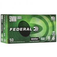Federal BallistiClean Lead Free Frangible 9mm Ammo 50 Round Box - BC9NT3 Federal BallistiClean Lead Free Frangible 9mm Ammo 50 Round Box - BC9NT3