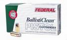 Federal BallistiClean Lead Free Frangible 9mm Ammo 50 Round Box Federal BallistiClean Lead Free Frangible 9mm Ammo 50 Round Box