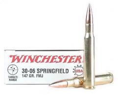 Winchester Full Metal Jacket 30-06 Springfield Ammo 20 Round Box