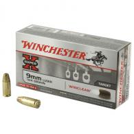 Winchester 9mm 124 Grain Win Clean Brass Enclosed Base - WC92 Winchester 9mm 124 Grain Win Clean Brass Enclosed Base - WC92