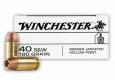 Main product image for Winchester 40 Smith & Wesson 180 Grain Jacketed Hollow Point