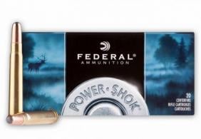 Federal Power-Shok Soft Point 20RD 300gr 375 H&H Magnum - 375B