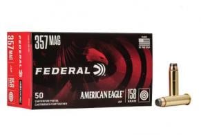 Main product image for Federal American Eagle  357Mag Jacketed Soft Point  158gr  50rd box