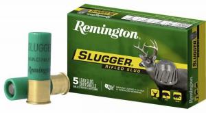 Remington Slugger 12 Ga. Shotshells, 2 3/4", 1 oz, Lead Slug, 5rd Box - 20302