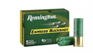Remington Express Buckshot 12ga 2.75" #4 Buck, 5rd Box - 12BK4 Remington Express Buckshot 12ga 2.75" #4 Buck, 5rd Box - 12BK4