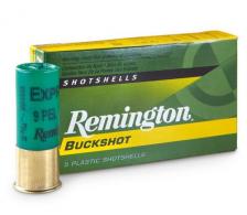 Remington 12 GA 3" 15 Pel. #00 Lead Buckshot 5rd box