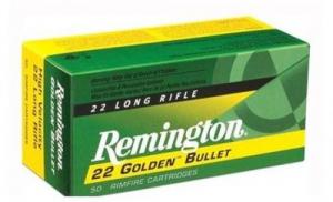 Remington .22 LR High Velocity 40 Grain Plated Lead 50/Box