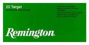 Remington Ammunition 21022 Target 22 LR 40 gr Round Nose (RN) 50 Bx/ 100 Cs - 6122 Remington Ammunition 21022 Target 22 LR 40 gr Round Nose (RN) 50 Bx/ 100 Cs - 6122