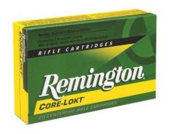 Remington Core-Lokt 30-30 Winchester Ammo 170 Grain  Hollow Point 20rd box - R30303