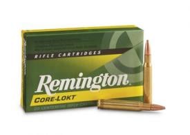 Remington Core-Lokt .30-06 Springfield 150 Grain Pointed Soft 20rd box - R30062 Remington Core-Lokt .30-06 Springfield 150 Grain Pointed Soft 20rd box - R30062