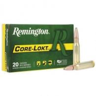 Remington Core-Lokt .308 Winchester 150 Grain Core-Lokt Pointed Soft Point 20rd box - R308W1 Remington Core-Lokt .308 Winchester 150 Grain Core-Lokt Pointed Soft Point 20rd box - R308W1