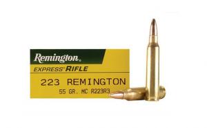 Remington 223 Remington 55 Grain Metal Case - R223R3 Remington 223 Remington 55 Grain Metal Case - R223R3