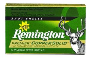 Remington 12 Ga. 2 3/4" 1 oz, Copper Slug - PR12CS Remington 12 Ga. 2 3/4" 1 oz, Copper Slug - PR12CS