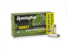 Remington 38 Special +P 158 Grain Lead Semi-Wadcutter - R38S14 Remington 38 Special +P 158 Grain Lead Semi-Wadcutter - R38S14