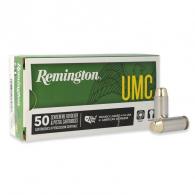 Remington UMC Handgun Ammunition 10mm Auto 180 gr FMJ 1150 fps 50/ct - L10MM6 Remington UMC Handgun Ammunition 10mm Auto 180 gr FMJ 1150 fps 50/ct - L10MM6