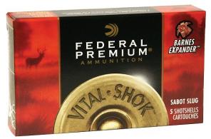 Federal Vital Shok 20 Ga. 2 3/4" 5/8 oz, Barnes X Hollow Poi - P208XS Federal Vital Shok 20 Ga. 2 3/4" 5/8 oz, Barnes X Hollow Poi - P208XS