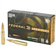 Federal Gold Medal .308 Winchester  Sierra MatchKing BTHP 168GR  20RD box - GM308M