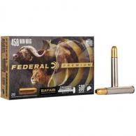Federal Premium Safari  Trophy Bonded Sledgehammer Solid 458 Winmag Ammo 20 Round Box - P458T3