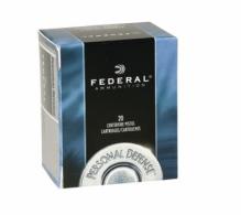 Federal Personal Defense Jacketed Hollow Point 50RD 125gr 357 Sig - P357S1 Federal Personal Defense Jacketed Hollow Point 50RD 125gr 357 Sig - P357S1