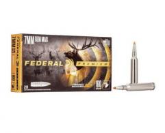 Federal Premium 7MM Remington Mag 160 Grain Trophy Bonded Be - P7RT2