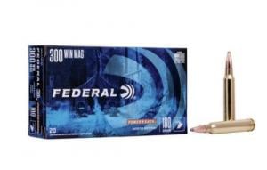 Federal Power-Shok Speer Hot-Cor SP 20RD 180gr 300 Winchester Magnum - 300WBS