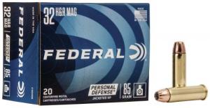 Federal Personal Defense Jacketed Hollow Point 20RD 85gr 32 H&R Magnum - C32HRB
