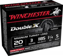 Winchester Supreme XX Magnum Turkey Ammo 20 GA 3" 1 1/4 oz #5 shot 10rd box - X203XCT5 Winchester Supreme XX Magnum Turkey Ammo 20 GA 3" 1 1/4 oz #5 shot 10rd box - X203XCT5