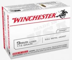 Winchester 9mm 115gr Win Clean Brass Enclosed Base - WC91