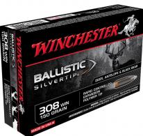 Winchester Silvertip Rapid Controlled Expansion Polymer 308 Winchester Ammo 20 Round Box - SBST308 Winchester Silvertip Rapid Controlled Expansion Polymer 308 Winchester Ammo 20 Round Box - SBST308