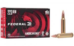 American Eagle .223 Remington  Boat-Tail 62gr 20RD BOX - AE223N