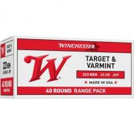 Winchester USA Ammo 223 Remington 45gr Jacketed Hollow Point 40 Round Box - USA2232 Winchester USA Ammo 223 Remington 45gr Jacketed Hollow Point 40 Round Box - USA2232