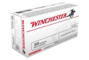 Main product image for Winchester .38 Spc 125 Grain Jacketed Soft Point