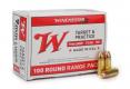 Main product image for Winchester Full Metal Jacket 9mm Ammo 115 gr 100 Round Box