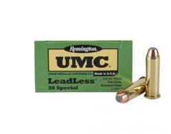 Remington .38 Spc 125 Grain Flat Nose Enclosed Base - LL38S17