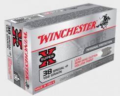Winchester .38 Spc 158 Grain Lead - USA38CB