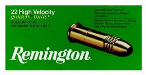 Remington Ammunition Game Load 22 LR Hollow Point 36 GR 40Box/100Case