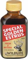 Wildlife Research Special Golden Estrus Deer Attractant Doe In Estrus Scent 1 oz - 405 Wildlife Research Special Golden Estrus Deer Attractant Doe In Estrus Scent 1 oz - 405