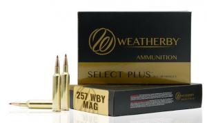 Weatherby Select Plus Nosler Partition Soft Point 257 Weatherby Magnum Ammo 120 gr 20 Round Box - N257120PT Weatherby Select Plus Nosler Partition Soft Point 257 Weatherby Magnum Ammo 120 gr 20 Round Box - N257120PT