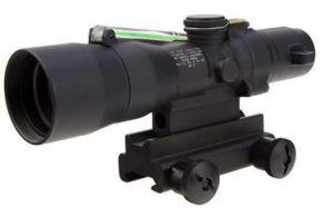 Trijicon 3x30 Compact ACOG Scope, Dual Illuminated Green Chevron .223/62gr. Ballistic Reticle w/ Colt Knob Thumbscrew Mount