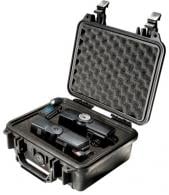 Pelican Case 10x9x4" Watertight/Crushproof Black Poly - 1200