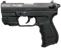 Walther Arms WAN40010 PK380 No Lock 380ACP 3.66" 8+1 w/Laser Blk Syn Grip Blk - WAN40010