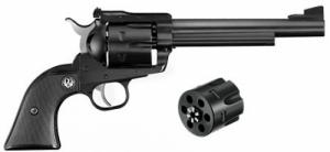 Ruger Blackhawk Convertible Blued 6.5" 357 Magnum / 9mm Revolver - 0318 Ruger Blackhawk Convertible Blued 6.5" 357 Magnum / 9mm Revolver - 0318