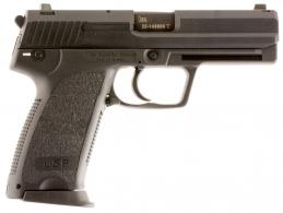 Heckler & Koch H&K USP V1 .45 ACP 4.41" 10+1 (3) Black Blued Steel Slide Black Polymer Grip Night Sights - 81000325 Heckler & Koch H&K USP V1 .45 ACP 4.41" 10+1 (3) Black Blued Steel Slide Black Polymer Grip Night Sights - 81000325