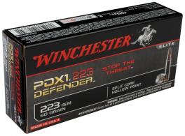 Winchester Ammo Supreme Elite 223 Remington/5.56 Nato PDX1 D - S223RPDB