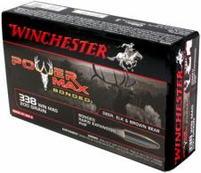 Win Ammo Super X 338 Win Mag Power Max Bonded 200 GR - X3381BP