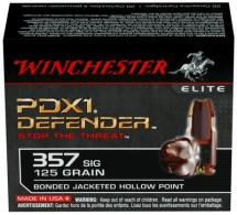 Winchester Ammo Supreme Elite 357 Sig Sauer Personal Defense - S357SPDB